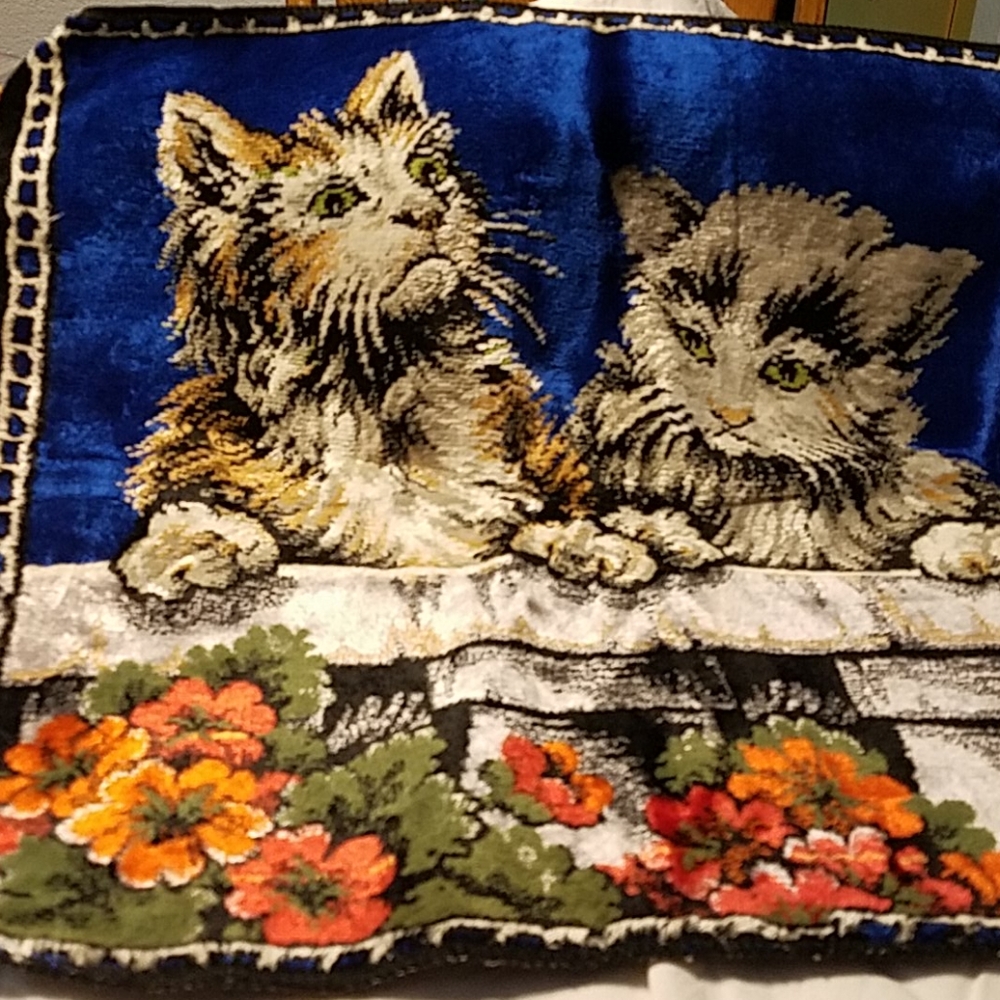 Vintage Cat wall hanging - Picture 1 of 5